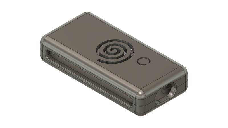 Raspberry pi pico case Dreamcast design v2