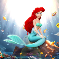 LITTLE MERMAID STATUE PRINCESS 3D PRINT - Thumbnail 5