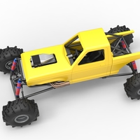 Mud dragster Version 4 Scale 1:25 - Thumbnail 4