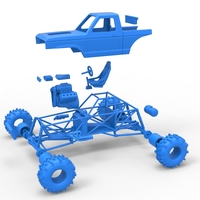 Mud dragster Version 4 Scale 1:25 - Thumbnail 18