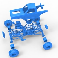 Mud dragster Version 4 Scale 1:25 - Thumbnail 20