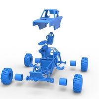 Mud dragster Version 4 Scale 1:25 - Thumbnail 21