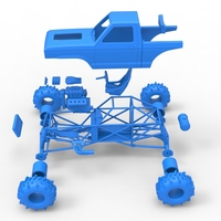 Mud dragster Version 4 Scale 1:25 - Thumbnail 23