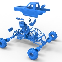 Mud dragster Version 4 Scale 1:25 - Thumbnail 24