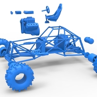 Mud dragster Base Version 2 Scale 1:25 - Thumbnail 18