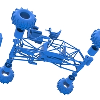 Mud dragster Base Version 2 Scale 1:25 - Thumbnail 19