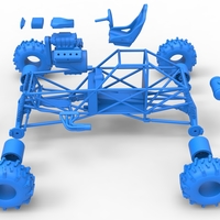 Mud dragster Base Version 2 Scale 1:25 - Thumbnail 23