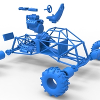 Mud dragster Base Version 2 Scale 1:25 - Thumbnail 24