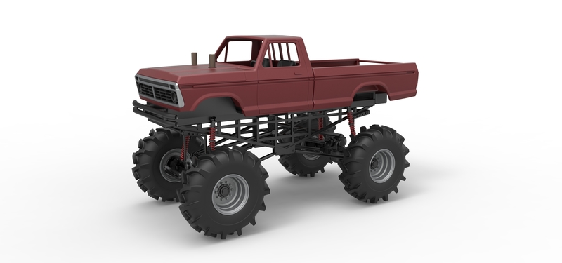 Redneck Rave Mud truck Scale 1:25