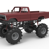 Redneck Rave Mud truck Scale 1:25 - Thumbnail 1