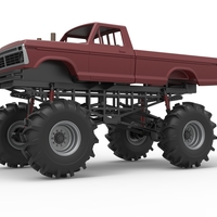 Redneck Rave Mud truck Scale 1:25 - Thumbnail 2