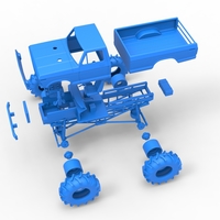 Redneck Rave Mud truck Scale 1:25 - Thumbnail 19