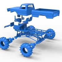 Redneck Rave Mud truck Scale 1:25 - Thumbnail 24