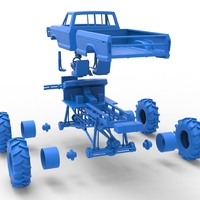 Redneck Rave Mud truck Scale 1:25 - Thumbnail 25