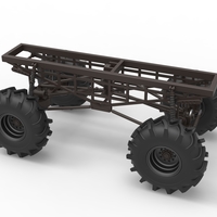 Chassis of Redneck Rave Mud truck 1:25 - Thumbnail 12