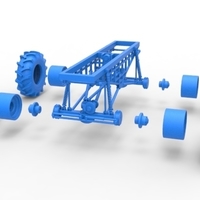 Chassis of Redneck Rave Mud truck 1:25 - Thumbnail 17