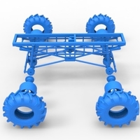 Chassis of Redneck Rave Mud truck 1:25 - Thumbnail 19