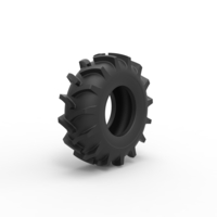 Tire of Redneck Rave Mud truck 1:25 - Thumbnail 2