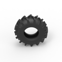 Tire of Redneck Rave Mud truck 1:25 - Thumbnail 6