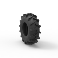 Tire of Redneck Rave Mud truck 1:25 - Thumbnail 8