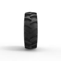 Wheel of Redneck Rave Mud truck 1:25 - Thumbnail 4