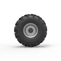 Wheel of Redneck Rave Mud truck 1:25 - Thumbnail 5