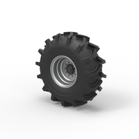 Wheel of Redneck Rave Mud truck 1:25 - Thumbnail 7