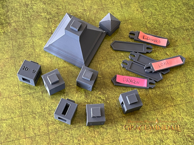 Initiative Tracker - Post 3D Print 552218