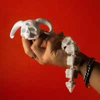 Snake Skull - Flex Articulated Toy - Thumbnail 1