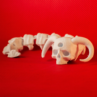 Snake Skull - Flex Articulated Toy - Thumbnail 3