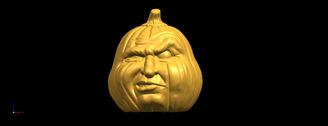Pumpkin face 3D Print 552280