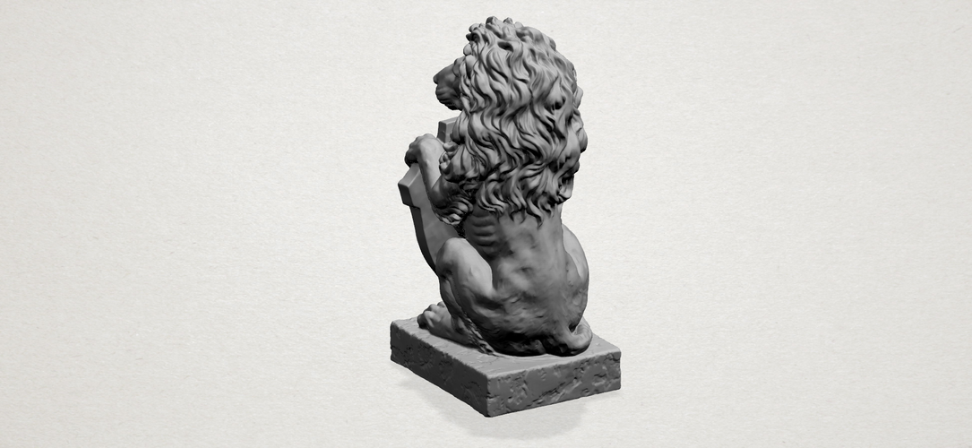 Lion (i) 3D Print 552318