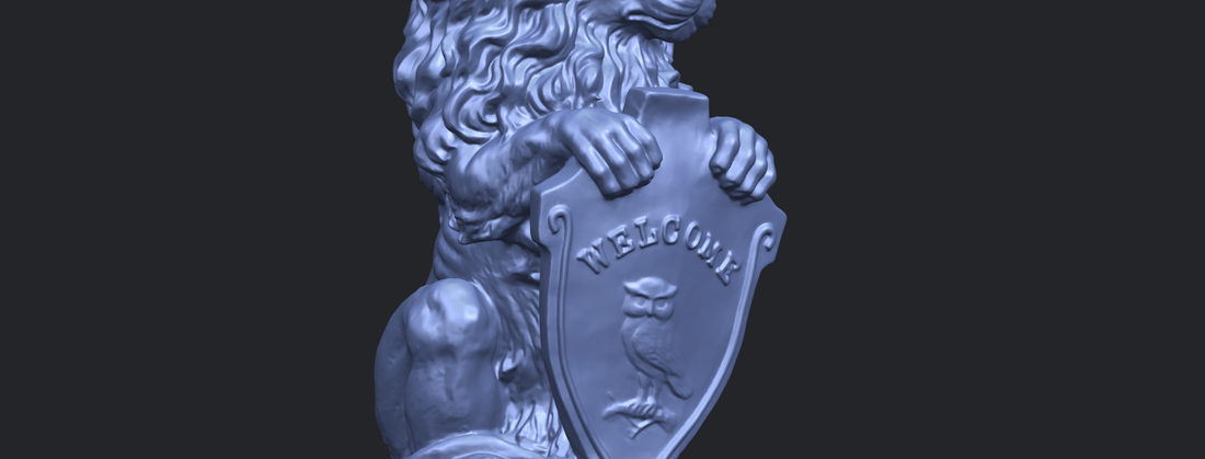 Lion (i) 3D Print 552320