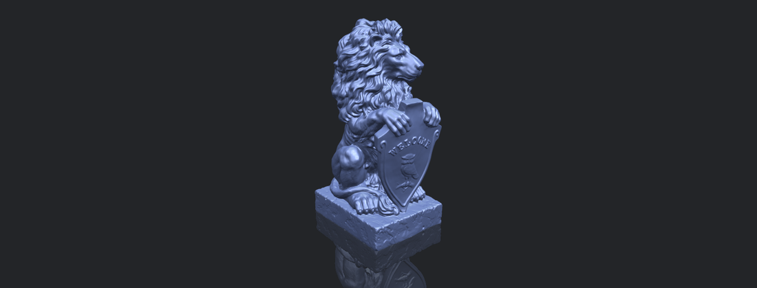 Lion (i) 3D Print 552321