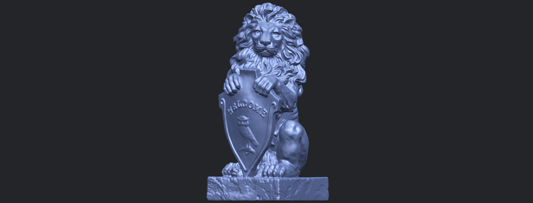 Lion (i) 3D Print 552323