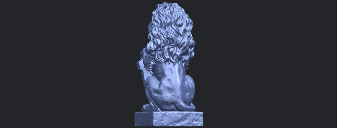 Lion (i) 3D Print 552327