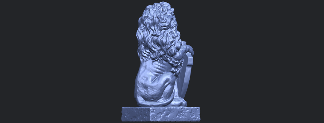 Lion (i) 3D Print 552329