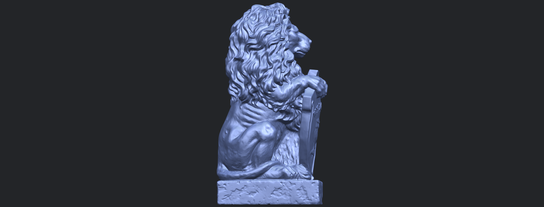 Lion (i) 3D Print 552330