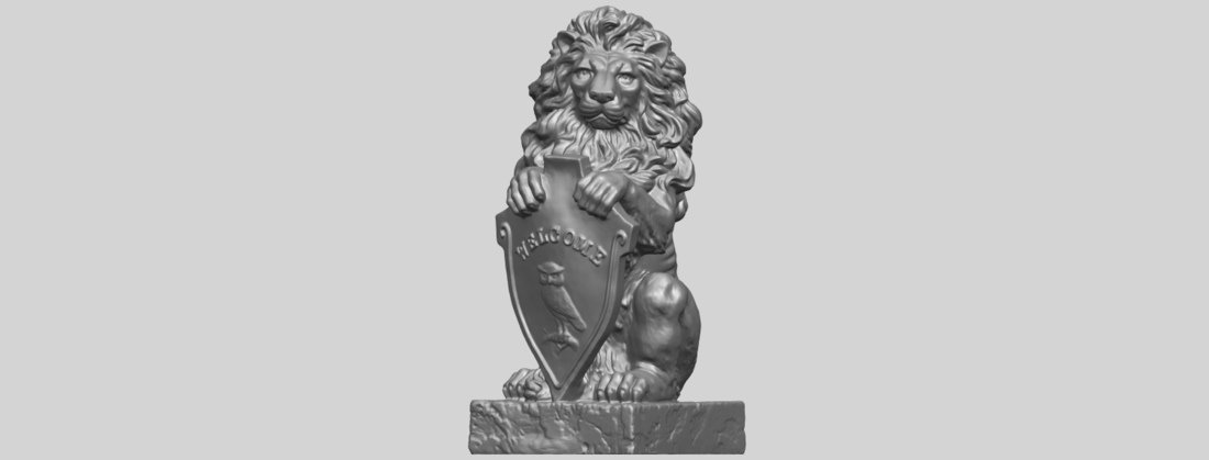 Lion (i) 3D Print 552333