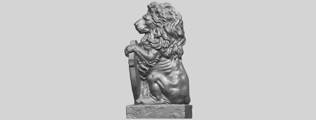 Lion (i) 3D Print 552335