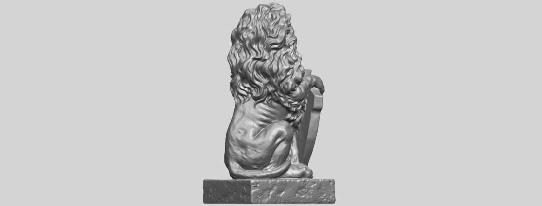 Lion (i) 3D Print 552339