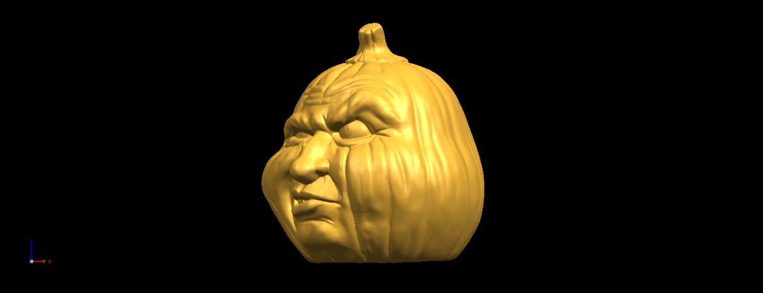 Pumpkin face 3D Print 552342
