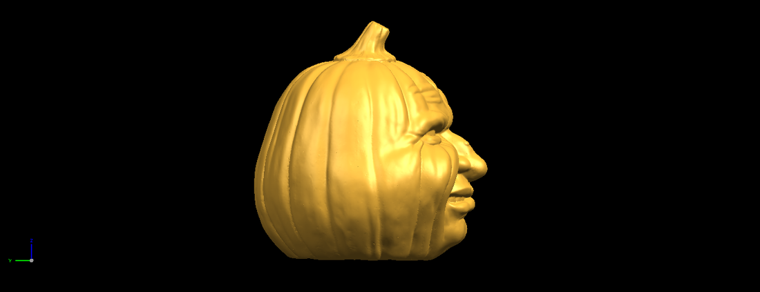 Pumpkin face 3D Print 552346