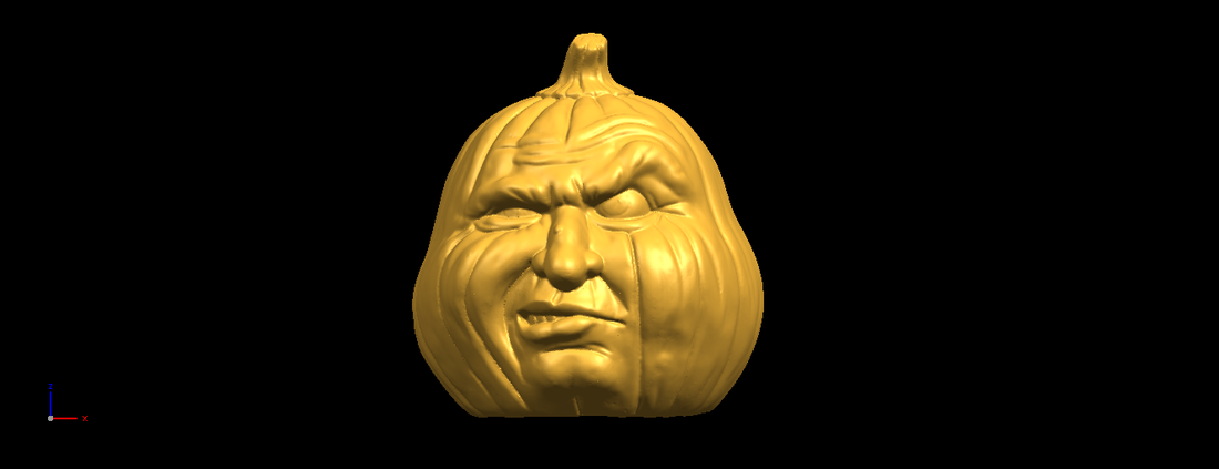 Pumpkin face 3D Print 552347