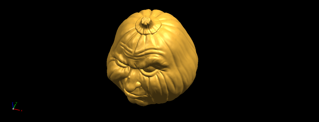Pumpkin face 3D Print 552348