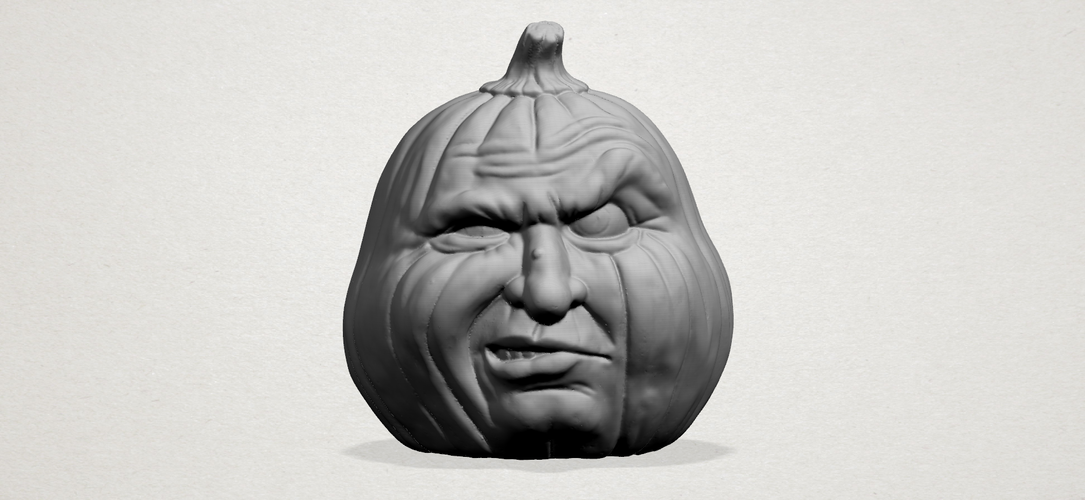 Pumpkin face 3D Print 552349