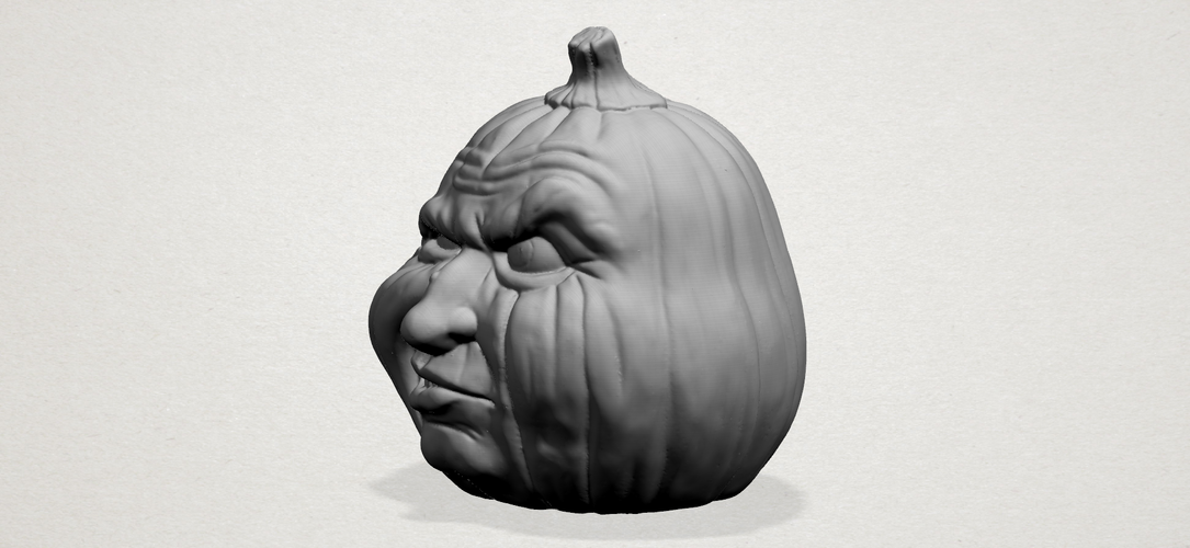 Pumpkin face 3D Print 552350