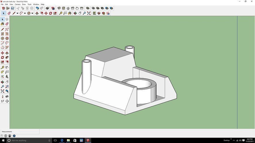 Da Vinci PRO Extruder Bath 3D Print 55239