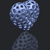 Necklaces -Voronoi Heart - Thumbnail 11