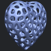 Necklaces -Voronoi Heart - Thumbnail 16